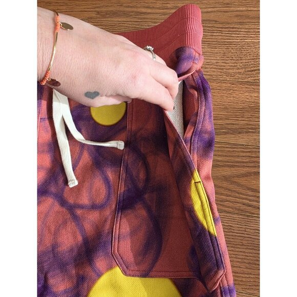 Mcnairy & co Sweatpants Mens SZ XL Orion Pink Cuffed Drawstring Streetwear NWT - Picture 5 of 9